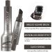 HENGBIRD Crayon sourcils Gel pour sourcils avec brosse sourcils coud e sourcils maquillage naturel r sistant l'eau Pinceau sourcils pour les sourcils et la racine des cheveux (Taupe) - Buy Online on GoSupps.com
