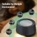 Fitniv White Noise Machine with Adjustable Night Light | 14 High Fidelity Soundtracks | Timer & Memory Feature | Plug-In Sound Machine for Baby & Adults - Black - Buy Online on GoSupps.com