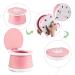Kids Portable Folding Toilet Seat - Foldable Potty Chair for Boys & Girls | Toddler Potty Training Seat (Pink) - Buy Online on GoSupps.com