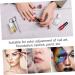 Anneome 2 pi ces Palette Bague pour Ongles Plateau de M lange de Couleurs L ger et Portable pour Manucure DIY Support Pratique pour Vernis Ongles Outil de Nail Art Professionnel et - Buy Online on GoSupps.com