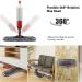 120CM Spray Mop for Floor Cleaning | Microfiber Hardwood Floor Mop with 3 Pads and Scraper - Buy Online on GoSupps.com