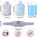 Buy Nifogo 1.3L Heat Bottle Belt - Soft Gray Cat Cover for Neck Shoulders Back & Legs | International Shipping Available - Buy Online on GoSupps.com