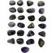 Gavya Amethyst Gemstone Rune Stones Set 25 pcs Runic Symbol for Crystal Healing Chakra Balancing Elder Futhark Alphabet Engraved Symbol Pagan Stone Spiritual Gift & Home D cor - Buy Online on GoSupps.com