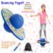 Pogo Ball & LED Skip Fun Challenge for Adults & Kids | Balance Coordination Exercise | Blue - Buy Online on GoSupps.com