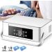Insulin Cooler Travel Case 2 8 Diabetic Insulin Vial Carrying Case Portable Medicine Refrigerator with Refrigeration Space: 220 * 150 * 70mm for Car/Travel/Home- Multiple Charging Modes 2*b 2*battery