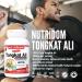 Nutridom Tongkat Ali Supplement for Men 200mg - Non-GMO Vegan Gluten Free Soy and Dairy Free Made in Canada (60 Veggie Caspules) - Buy Online on GoSupps.com