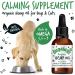Bugalugs Hemp Oil Dog Calming Products 50ml- Nervous dog products for dog anxiety relief - Hemp oil for dogs uk & cats organic food supplements with omega 3 6 9 support hip joint & dog calming - Buy Online on GoSupps.com