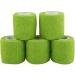 Self Adhesive Bandage - 5 Waterproof Rolls for Sports & Knuckle Care - Green - International Shipping Available - Buy Online on GoSupps.com