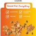 Nutybite Granola Clusters Orange Tahini Functional benefits Vegan Gluten Free No added sugar Non GMO Superfood snack (1 x 120g) - Buy Online on GoSupps.com
