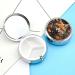 Small Travel Pill Case - Round Metal Pill Box | 3 Compartment Portable Organizer for Travel & Daily Use | Fox - Buy Online on GoSupps.com
