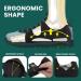 Plantar Fasciitis Heel Protector - Welnove Arch Support Heel Cups for Pain Relief | Cushion Inserts for Women 7-10.5 & Men 6.5-9.5 - Black Small - Buy Online on GoSupps.com