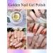 Gorvalin 3P Metallic Gel Nail Polish Set - 3D Gold, Silver, Rose Gold | UV Paint for Cyber Punk & French Acrylic Nail Art - Buy Online on GoSupps.com