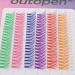 Outopen 14MM Colored Cluster Lash Extensions - 140 PCS C Curl Wispy Natural Eyelashes - DIY Reusable 7 Color Mix - Buy Online on GoSupps.com