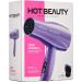 1875 Ceramic Hair Dryer - Fast Drying Multi-Setting Comb & Detangler Included - Compact & Travel-Friendly (Purple - Buy Online on GoSupps.com