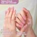 16 PCs Purple Gel Nail Polish Stickers - Full Wraps & Cured Nail Strips for Women | BSG-0314 Hellrosa Glitter - Buy Online on GoSupps.com