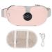 Menstruation heating pillows for women 3 vibration temperatures electrical waist massage belts electrical heating belt with mugwort bag for at home