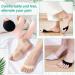 Honeycomb Forefoot Pads - 5 Pairs | Metatarsal & Ball of Foot Cushioning | Foot Pain Relief | Unisex | 5 Colors - Buy Online on GoSupps.com