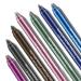 Boobeen Colorful Gel Eyeliner Pencil Set | Waterproof Matte Metallic Eyeliner Pen for Women Dark Purple - Buy Online on GoSupps.com