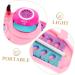 Healeved 3 Sets Nail Art Set Toy Nail Art Decoration Kit Kids Tool Kit Nail Decorations for Nail Art Toys for Girls Nail Gel Polish Children Nail Art Kit Pink Make up Decorate Plastic - Buy Online on GoSupps.com