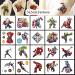 60PC Superhero Temporary Tattoos for Kids - Party Favors, Fake Stickers, Birthday Supplies - Buy Online on GoSupps.com