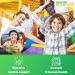 SHIFAA NUTRITION Halal Kids Gummy Vitamins | 45-90 Days Supply | Essential Vitamins C, D, Zinc, A, E, B6, B12, Biotin | Non-GMO & Vegetarian | Gluten-Free - Buy Online on GoSupps.com