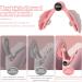 Buy Huyiwei Thigh Trainer & Pelvic Floor Trainer for Women - Starch Setting Intelligent Data Chip Home Legs Training Device - Pink - Buy Online on GoSupps.com