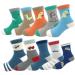 Zumou Toddler Kids Little Boys Fashion Cotton Crew Socks 5/10 Pack 3-5T Colorful