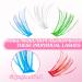 Individual Colorful Eyelashes - 320pcs Lankiz 20D C Curl 10-16mm Mix | DIY Cluster Lashes for Eyelash Extensions - Buy Online on GoSupps.com