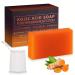 LINXINS Turmeric Soap Kojic Acid Soap Original for Tumeric Soap Acne Dark Spots Hyperpigmentation Smooth Skin - Restore Radiance Even Skin Tone - Moisture Hydrate Reduce Dryness