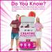 Chewables Creatine Monohydrate Gummies - 5000mg Muscle Strength & Energy Boost 60 Count Strawberry - Pre-Workout for Men & Women - Buy Online on GoSupps.com