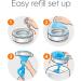 Diaper Genie Max Fresh Clean Laundry Scent Diaper Disposal Pail Refills Pack Of 3 Scented - Buy Online on GoSupps.com