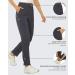 G4Free Women's Lightweight Athletic Studio Joggers Pants with Pockets - Deep Grey, Large - Buy Online on GoSupps.com