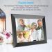 10.1 inch WiFi Digital Photo Frame | Smart Electronic Picture Frame with APP | 1280x800 IPS FHD Display | Slideshow & Cloud Storage - Buy Online on GoSupps.com