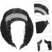 minkissy Wide Lace Headband Womens Fashion Headbands Hair Scrunchies for Women's Hair Black Girl Hair Accessories Black Headbands for Women Girl Headbands Girls Headband Women Headdress - Buy Online on GoSupps.com