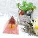 Vmddekk Life Tree Orgonite Pyramid Kit - Moonstone & Rose Quartz Chakra Crystal Healing Gift - Buy Online on GoSupps.com