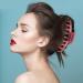 MJIYA Hair Claw Clips - Strong Hold Hair Accessories for Women (Matte Black/Orange/Purple) - Buy Online on GoSupps.com