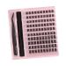 100 Clusters False Eyelashes D Curl - DIY Eyelash Extensions with Glue for Beginners | International Shipping - Buy Online on GoSupps.com