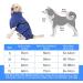 Happy Hachi Microfiber Dog Bathrobe Towel - Super Absorbent Fast Drying Washable Beach Towel for Small Medium & Large Dogs & Cats - XL Blue - Buy Online on GoSupps.com