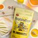 MURGERBON Honey Butter Almond Korean Snack 200g - Roasted Almonds in Resealable Pack of 3 | Korean Seasoned Almonds with Honey Butter Flavor - Healthy Nuts Gifts for Everyone - Buy Online on GoSupps.com