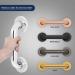 Evekare Premium Extra Strength 12 Grab Bar for Bathtubs & Showers | Stainless Steel White | ADA Compliant Handle for Elderly & Disabled - Buy Online on GoSupps.com