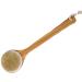 Janrely Bath Dry Body Brush with Natural Bristles - Long Wooden Handle for Cellulite & Exfoliating - Buy Online on GoSupps.com