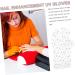 FRCOLOR 8 Pairs Nail Gloves UV Gloves Manicure Gloves Washable Gloves Nail Gel Anti-uv Mittens Sunblock Gloves Nail Art Protecting Gloves Fingerless UV Protective Gloves Polyester - Buy Online on GoSupps.com