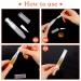 10 Pack 5ml Transparent Rotating Nail Oil Pens - Brush Tip Applicator for Skin Eyelash Growth & Liquid Lip Gloss - Buy Online on GoSupps.com