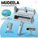 Mudela Lint Brush & Roller - Pet Hair Remover for Furniture & Sofas | Effective Lint Roll for Dogs & Cats - Gray - Buy Online on GoSupps.com