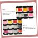 Healvian 48 Boxes Nail Crystal Powder Nail Carving Powder DIY Manicure Powder Arycil Powder Dip Powder Pp - Buy Online on GoSupps.com