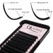 Flat Lashes QueWel | Ellipse Eyelashes for 1:1 Extensions | 0.15D Curl 15mm Silk Single Eyelashes - Naturally Black (1 Piece) - Buy Online on GoSupps.com