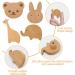 Namis 4 STK Cute Animal Cabinet Buttons for Kids - Durable Wooden Furniture Knobs for Children's Rooms with Screws - Perfect Gift Idea - Buy Online on GoSupps.com