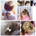200Pcs Small Elastic Baby Hair Ties for Girls - Toddler Ponytail Holders in Color A | Kids Hair Accessories - Buy Online on GoSupps.com