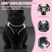 Adjustable Cat Dishes Set - Breathable Mesh & Soft Lining for Cats Kittens Dogs & Puppies (XS Black) - Ideal for International Shipping - Buy Online on GoSupps.com