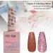 goforwealth Reflective Glitter Polish Soak Diamond UV Gel Nail LongLasting Gel Nail Polish Lacquer Shiny Good 09 - Buy Online on GoSupps.com